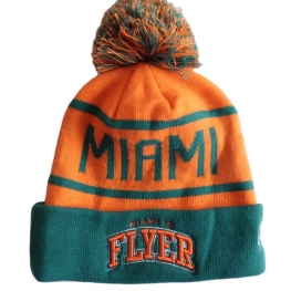 Custom Beanie Manufacturers Winter Beanie 3D Embroidery Pom Pom Bobble Hats